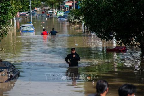 Mưa lũ khiến hàng nghìn người dân Malaysia phải sơ tán