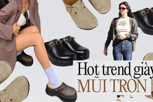 Hot trend giày mũi tròn khiến loạt sao quốc tế mê mệt