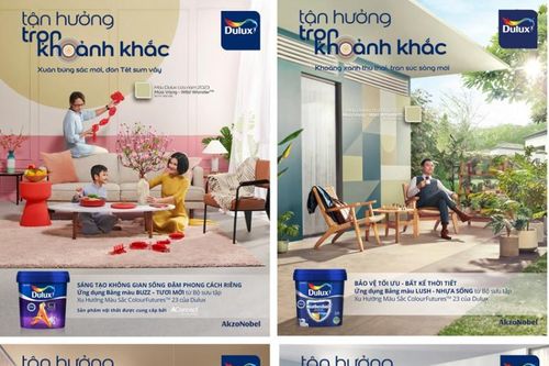 'Tận hưởng trọn khoảnh khắc' của Dulux cho những ngôi nhà Việt