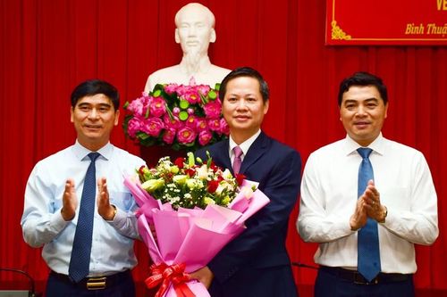 Ông Đoàn Anh Dũng giữ chức Phó Bí thư Tỉnh ủy Bình Thuận