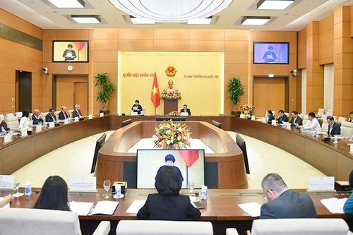 Đồng chí Trần Thanh Mẫn dự gặp mặt các đại sứ, trưởng đại diện các tổ chức Pháp ngữ