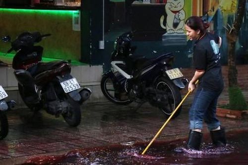 Kiểm tra các cơ sở sản xuất sau vụ nước đỏ ngập khu dân cư ở TPHCM