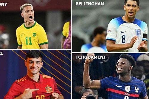 Top 10 ứng viên cho danh hiệu 'Cậu bé vàng' ở World Cup 2022