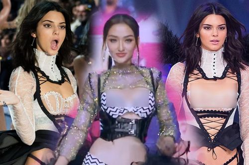 Á hậu 5 Miss Grand bị soi 'mượn ý tưởng' hình ảnh của Kendall Jenner trên sân khấu Victoria's Secret
