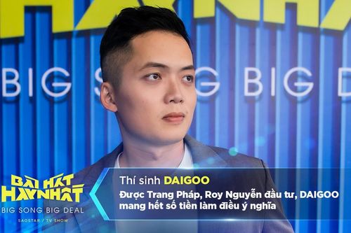 Được Trang Pháp, Roy Nguyễn đầu tư, DAIGOO mang hết số tiền làm điều ý nghĩa