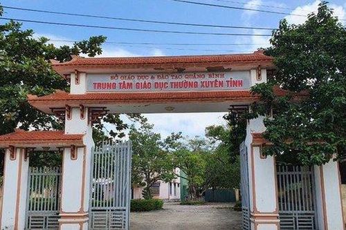 Đề nghị kỷ luật lãnh đạo Trung tâm Giáo dục thường xuyên tỉnh Quảng Bình vì buông lỏng để thuộc cấp tham ô