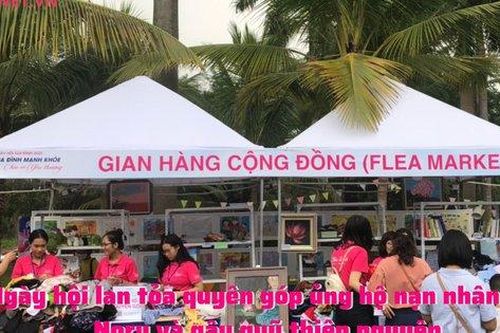 Lan tỏa yêu thương để ủng hộ nạn nhân bão Noru và gây quỹ thiện nguyện