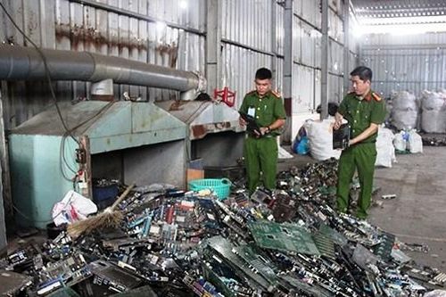 Đồng Nai: Phát hiện một cơ sở tái chế linh kiện điện tử trái phép