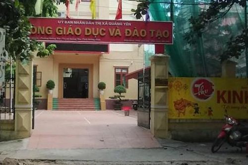 Quảng Ninh: Bắt nguyên Trưởng phòng GD&ĐT Quảng Yên