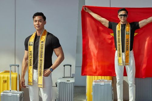 Người mẫu Vũ Linh lên đường dự thi Mister Grand International 2022