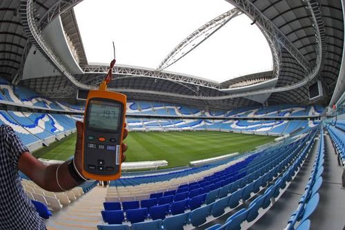 'Bong bóng' làm mát hiện đại ở các sân vận động Qatar