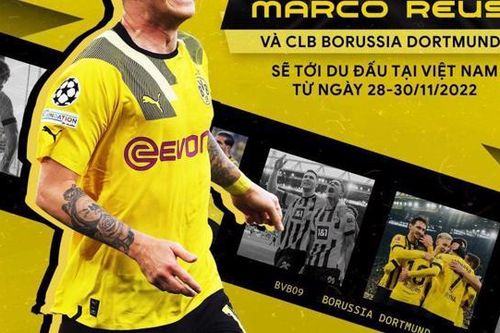Marco Reus và Mats Hummels của CLB Borussia Dortmund sang Việt Nam