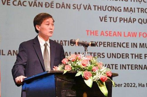 Thúc đẩy hợp tác pháp luật và tư pháp giữa các nước ASEAN trong lĩnh vực dân sự, thương mại