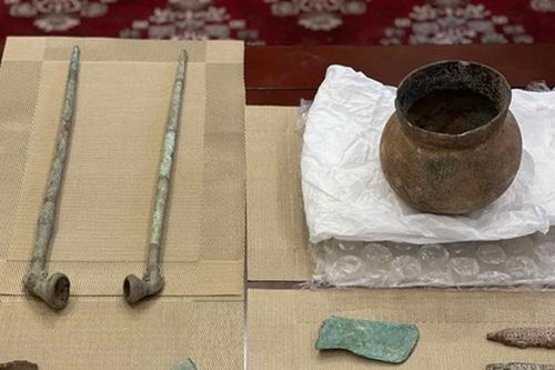 Ngày 18/11 Bảo tàng Lịch sử quốc gia tiếp nhận cổ vật do Hoa Kỳ trao trả