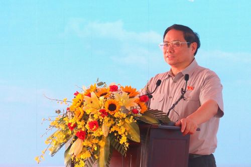 Thủ tướng Chính phủ Phạm Minh Chính dự Lễ khởi công Dự án Vành đai phía Tây Cần Thơ