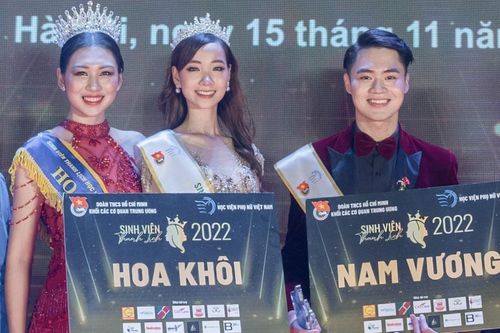 Lộ diện cặp đôi đăng quang 'Sinh viên thanh lịch 2022'