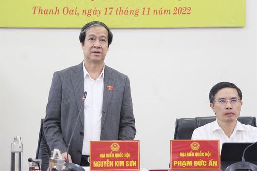 Bộ trưởng Nguyễn Kim Sơn: Sẽ xem xét điều chỉnh phụ cấp ưu đãi cho giáo viên từ 1-7-2023