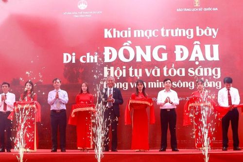 Di chỉ Đồng Đậu - Hội tụ và tỏa sáng trong văn minh sông Hồng