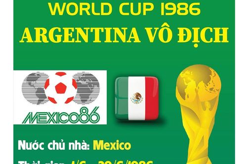 World Cup 1986: Argentina vô địch