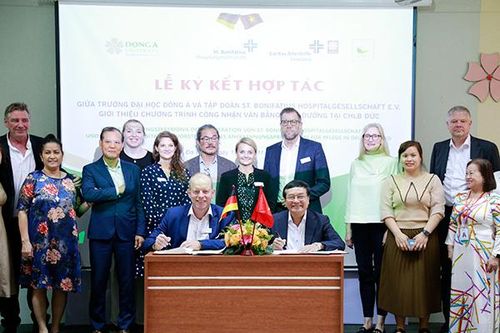 Đức tiếp nhận sinh viên ngành Điều dưỡng Đại học Đông Á sang thực tập và làm việc