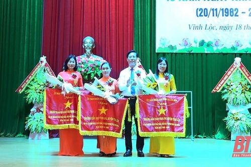 Huyện Vĩnh Lộc kỷ niệm 40 năm ngày Nhà giáo Việt Nam