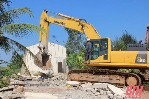 Thị xã Nghi Sơn đẩy nhanh tiến độ giải phóng mặt bằng các dự án