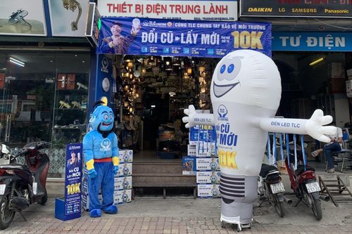 'Thần đèn TLC' - Giải quyết vấn đề rác thải từ đèn chiếu sáng