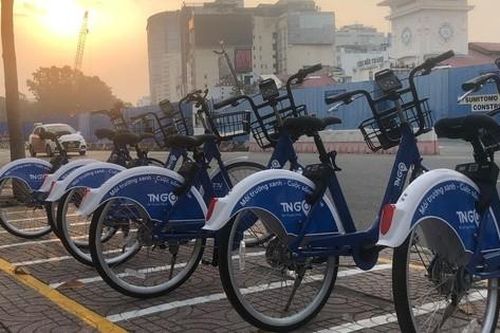 Hà Nội thí điểm dịch vụ xe đạp công cộng, người dân 'kêu' giá cao