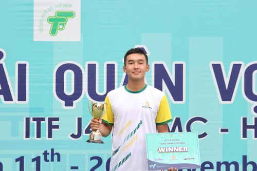 Việt Nam giành 2 HCV tại giải quần vợt ITF J4 HCMC