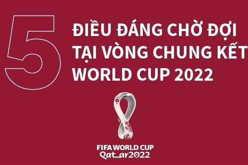 5 điều đáng chờ đợi tại Vòng chung kết World Cup 2022