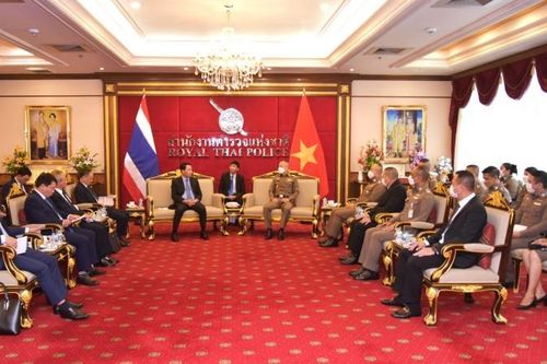 Tăng cường hợp tác giữa Bộ Công an Việt Nam với các cơ quan thực thi pháp luật Thái Lan