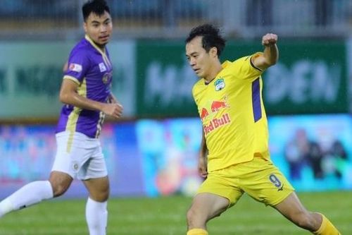 Hoàng Anh Gia Lai - Hà Nội FC chia điểm ở vòng 26 V.League