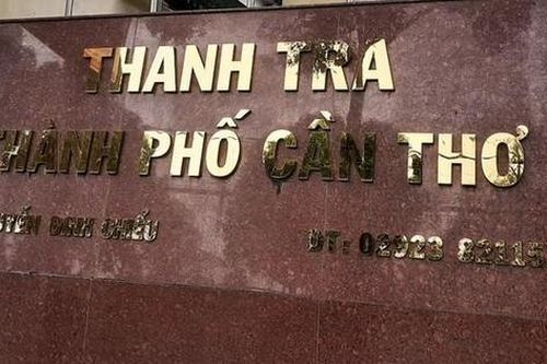 Vì sao Chánh Thanh tra TP Cần Thơ bị kỷ luật?
