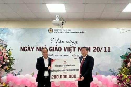 Bảo Minh đồng hành cùng các hoạt động của Học viện Tài chính