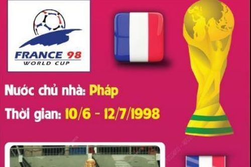 World Cup 1998: Nước chủ nhà Pháp lần đầu đăng quang