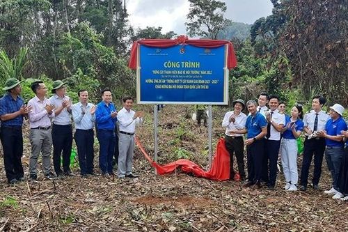 Ra quân thực hiện Chiến dịch trồng và chăm sóc 20 ngàn cây xanh tại Vườn Quốc gia Bạch Mã