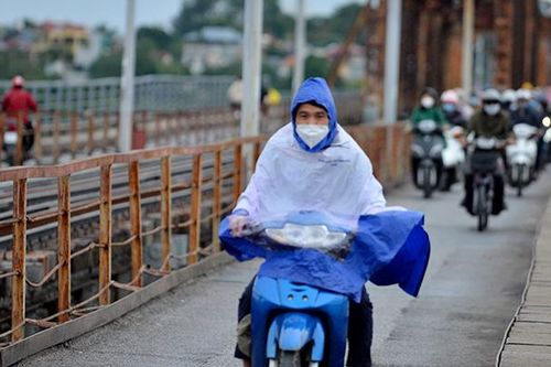 Bắc Bộ có mưa diện rộng, chiều tối và đêm trời chuyển lạnh