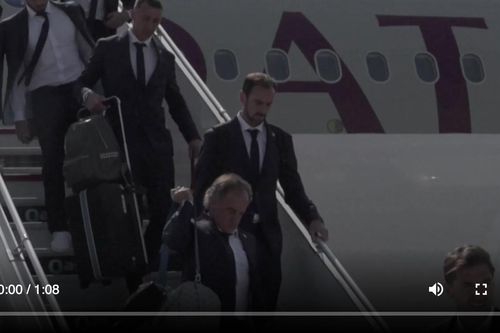 Đội tuyển Uruguay và Serbia có mặt tại Doha, Qatar