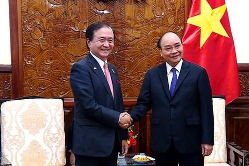 Chủ tịch nước Nguyễn Xuân Phúc tiếp Thống đốc tỉnh Kanagawa, Nhật Bản
