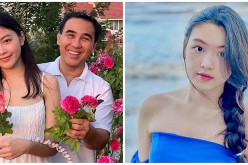 Con gái MC Quyền Linh vai trần, eo thon gợi cảm tuổi 16