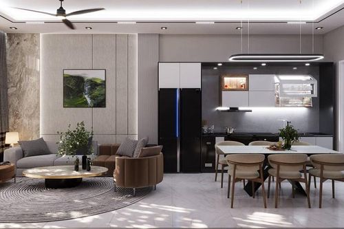Nhà ống 3 tầng hiện đại với thiết kế đẹp, không một góc chết
