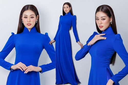 Hoa hậu Khánh Vân diện áo dài mừng ngày 20/11, bồi hồi nhớ lại thuở cắp sách đến trường