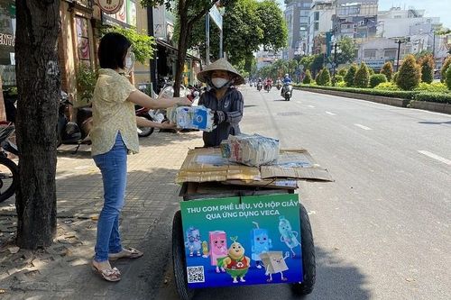 Tetra Pak và VECA hợp tác mở rộng thu gom vỏ hộp giấy đã qua sử dụng