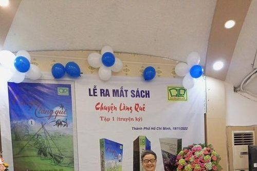 Phát biểu tâm huyết của Quản trị viên Trương Thành Sơn tại Lễ ra mắt sách Chuyện làng quê ở TP HCM 19.11. 2022