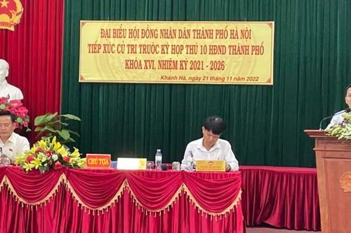 Dự án đường Vành đai 4 được cử tri huyện Thường Tín quan tâm nhiều