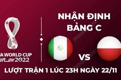 Nhận định trận đấu giữa Mexico vs Ba Lan, 23h00 ngày 22/11 - trực tiếp World Cup 2022