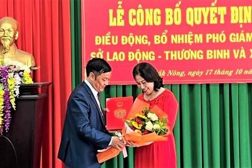 Phó Giám đốc Sở Lao động Đắk Nông xin nghỉ việc sau hơn một tháng được bổ nhiệm
