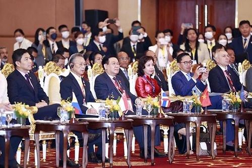 Một số hình ảnh Chủ tịch Quốc hội Vương Đình Huệ dự Lễ khai mạc AIPA-43