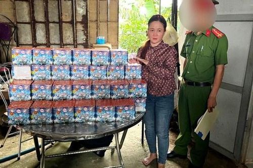 Bắt đôi nam nữ vận chuyển, tàng trữ hơn 1,2 tạ pháo hoa