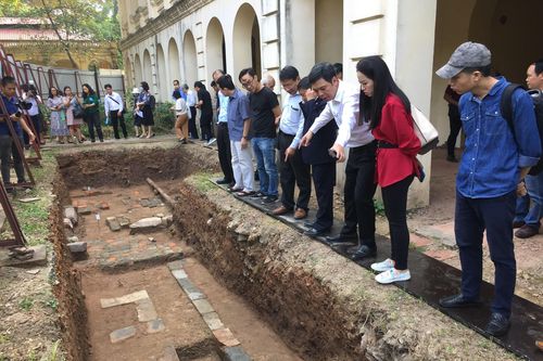 Phát hiện quan trọng về sân thiết triều tại Hoàng thành Thăng Long